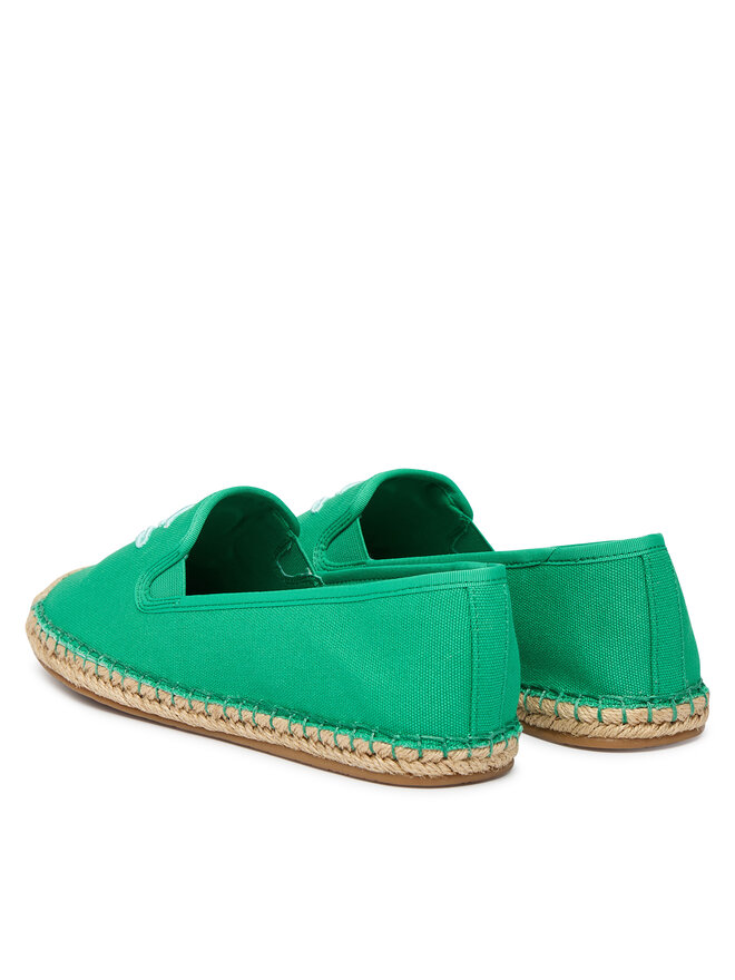 Tommy Hilfiger Espadrilles Tommy Hilfiger Th Script Summer Espadrille FW0FW09240 Grün