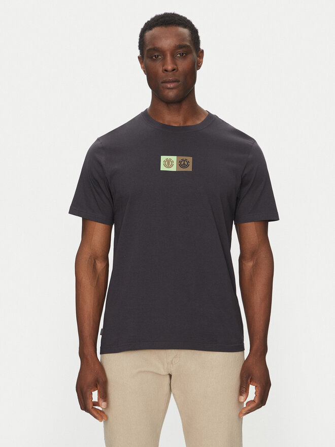 Element Element Camiseta ELYZT00492 Negro Regular Fit