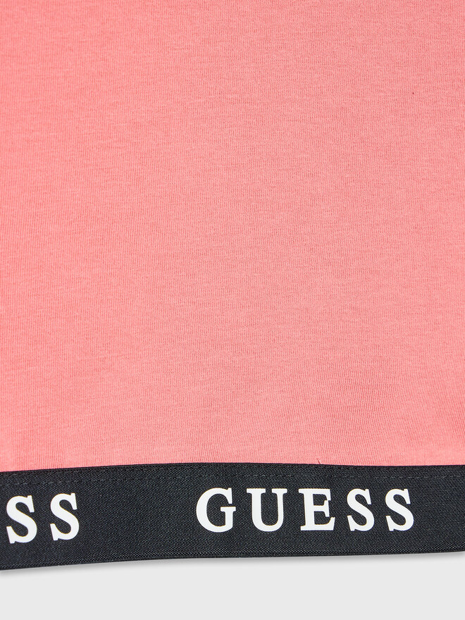 Guess Guess Felső J2YI34 KABR0 Rózsaszín Slim Fit
