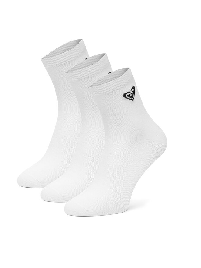 Roxy Skarpety Roxy AS_ROXY_06Z_SS25 (3-PACK) Biały