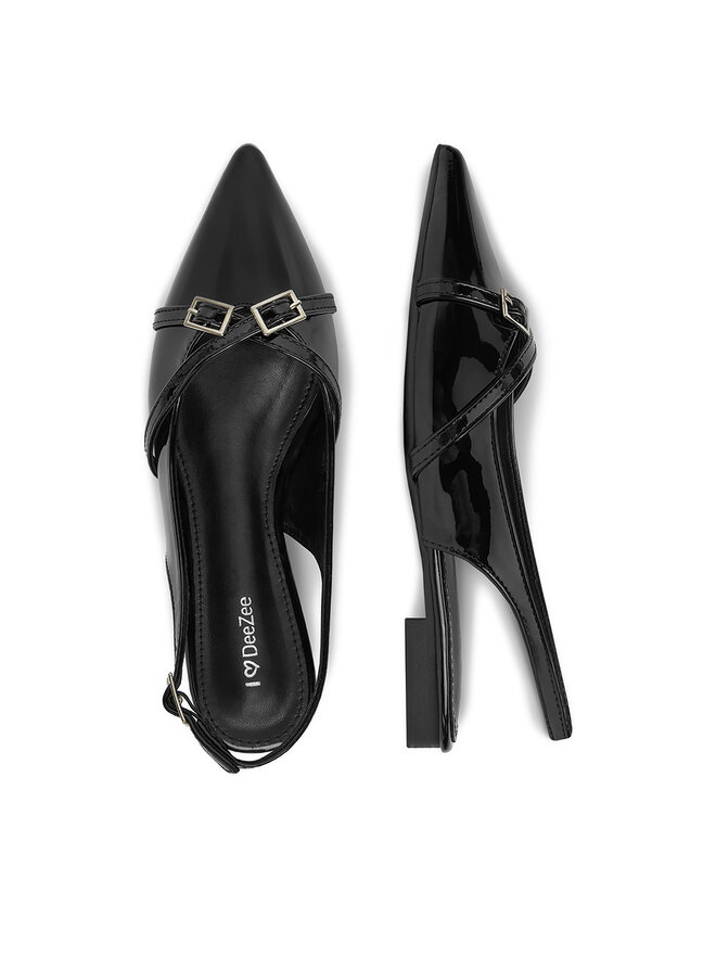 DeeZee Ballerinas DeeZee GAM-128 Schwarz