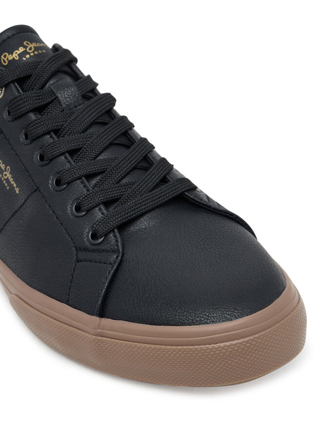 Pepe Jeans Sneakers aus Stoff Pepe Jeans Kenton Base PMS300003 Schwarz