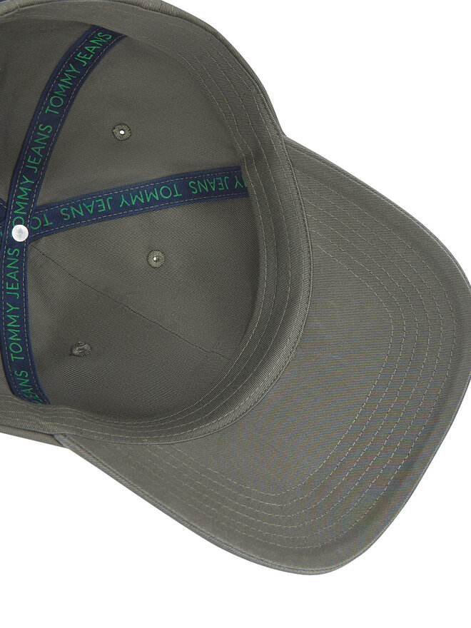 Tommy Jeans Czapka z daszkiem Tommy Jeans Tjm Heritage Cap AM0AM12020 Zielony