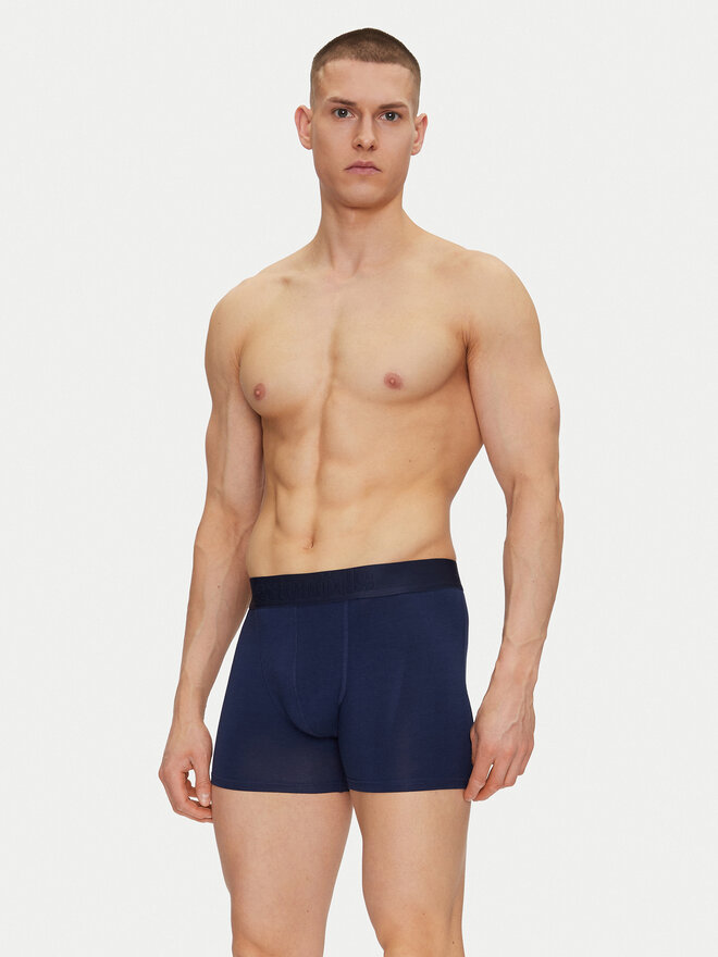 Resteröds Resteröds 3er-Set Boxershorts Gunnar 27934 49 Dunkelblau