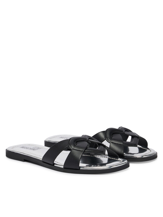 LOVE MOSCHINO Pantoletten LOVE MOSCHINO JA28092G0OIAX000 Schwarz