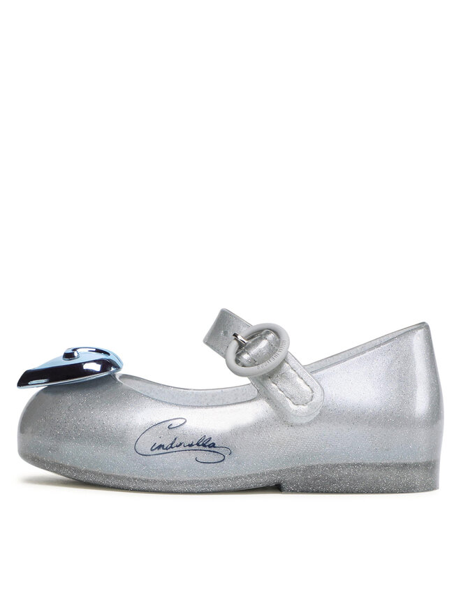 Melissa Półbuty Melissa Mini Melissa Sweet Love + Disn 33447 Srebrny