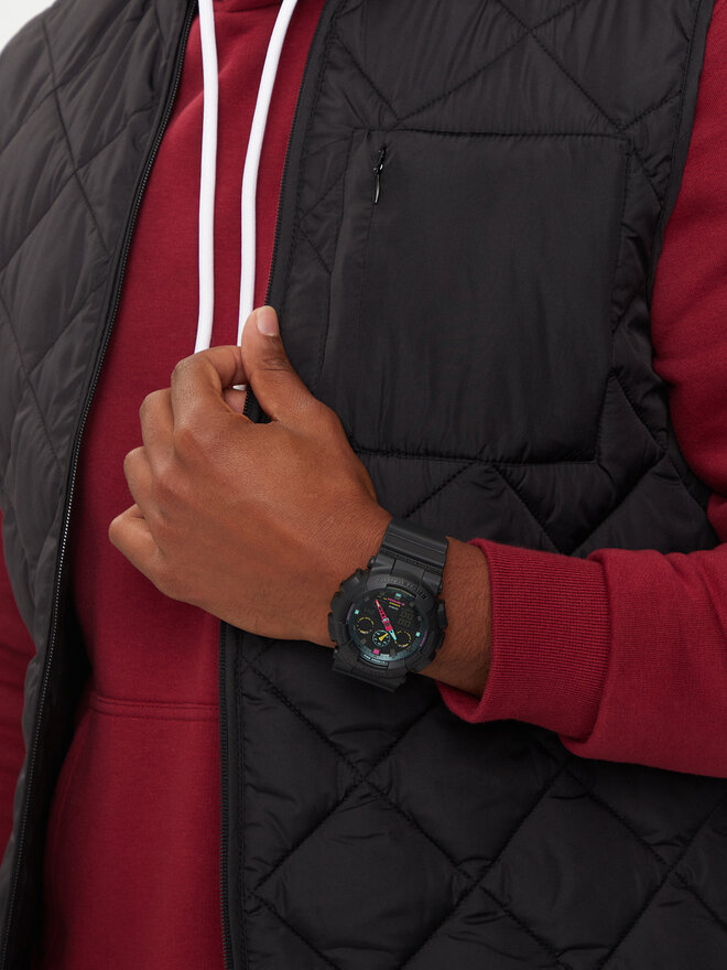 G-Shock Ρολόι G-Shock GA-100MF-1AER Μαύρο