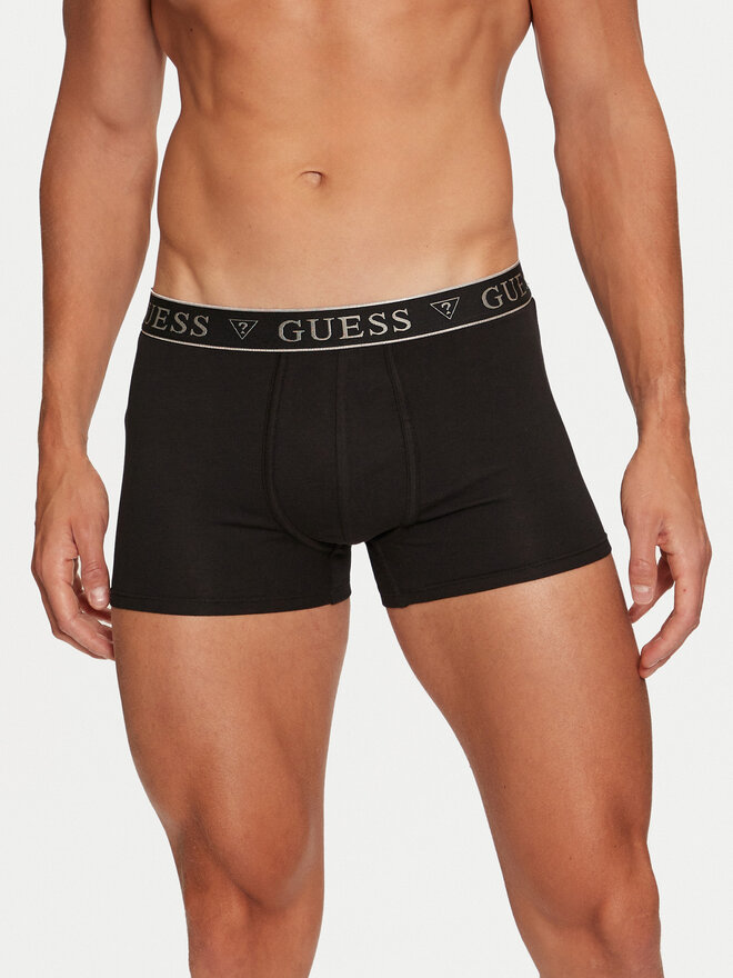 Guess Guess Set 2 parov boksaric U4BG0B KCD31 Črna