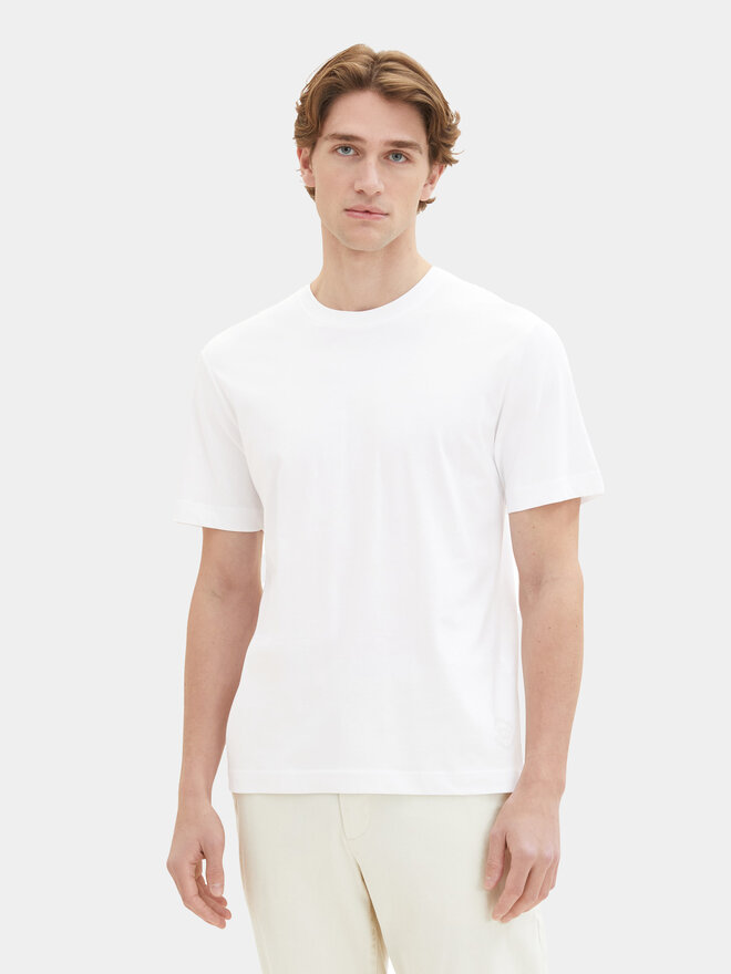Tom Tailor Tom Tailor Σετ 2 T-Shirts 1037741 Λευκό Regular Fit