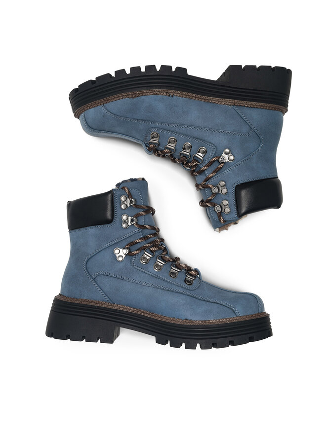 Jenny Fairy Schnürstiefeletten Jenny Fairy GINETTE WS2296-08 Blau
