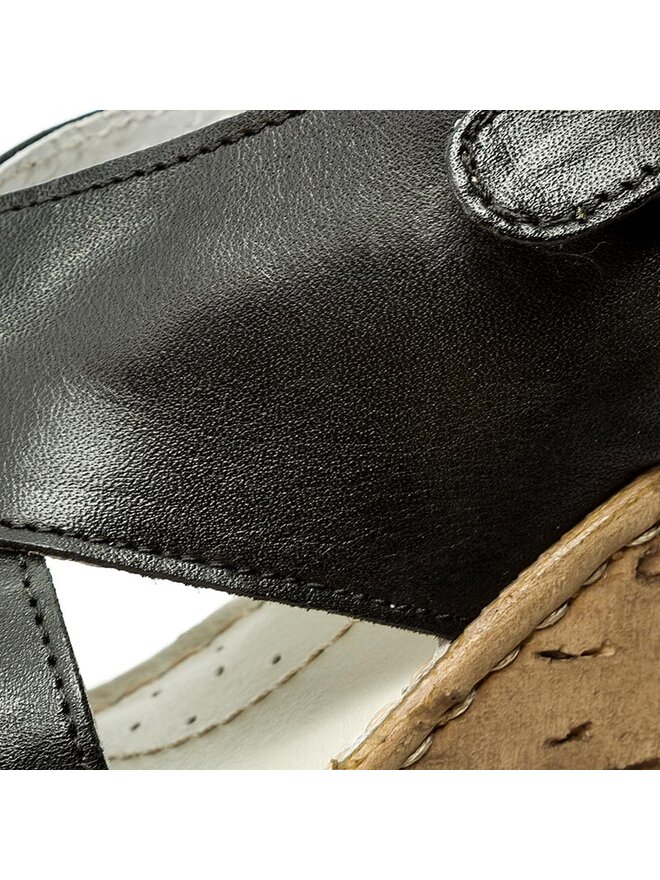 Aeros Sandalen Aeros ME-D104-TS-BELLA Schwarz