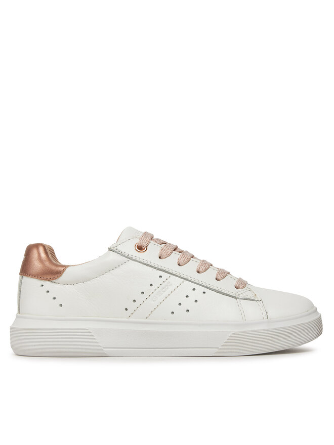 Geox Sneakersy Geox J Nettuno Girl J45GCB 08554 C1Z8W S Biały