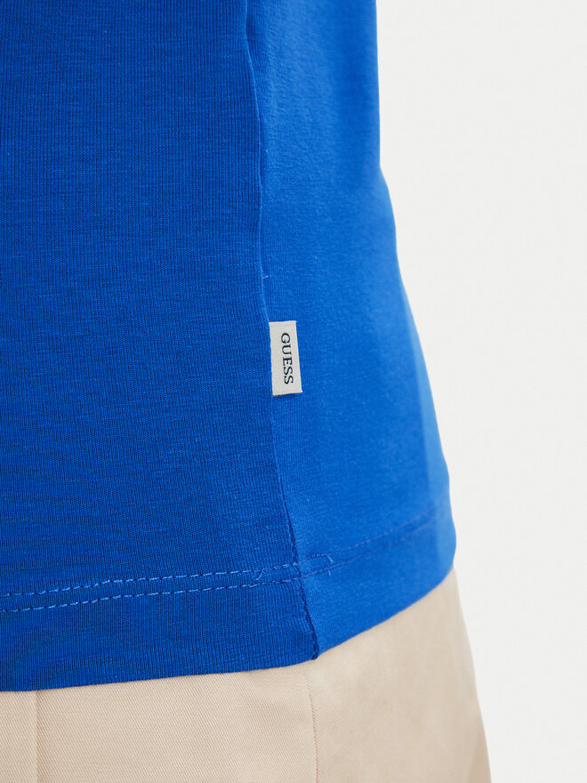 Guess Jeans Guess Jeans T-Shirt W6YI16 K3995 Blau Slim Fit