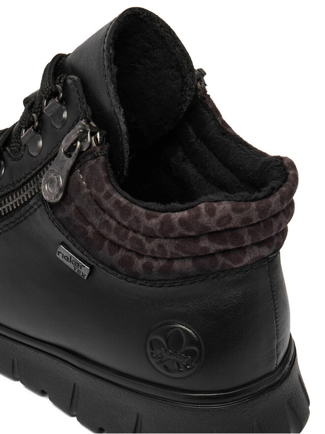Rieker Schnürschuhe Rieker CEO-N1305-00 Schwarz