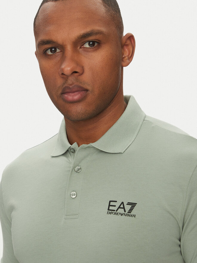 EA7 Emporio Armani EA7 Emporio Armani Poloshirt 8NPF14 PJVQZ U9024 Grün Regular Fit