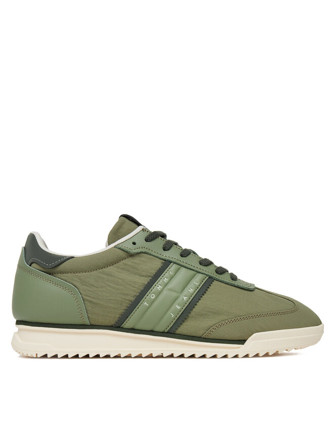 Tommy Hilfiger Αθλητικά Tommy Hilfiger Tjm Runner Cleated Mix Mat. EM0EM01598 Πράσινο