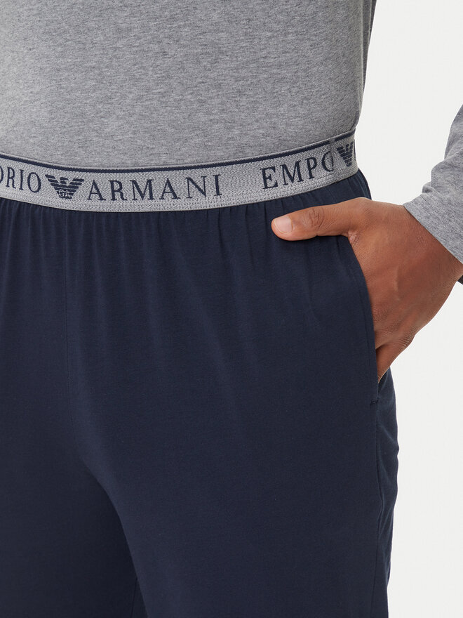 Emporio Armani Underwear Emporio Armani Underwear Pijama EM000610 AF10776 M8098 Gris Regular Fit