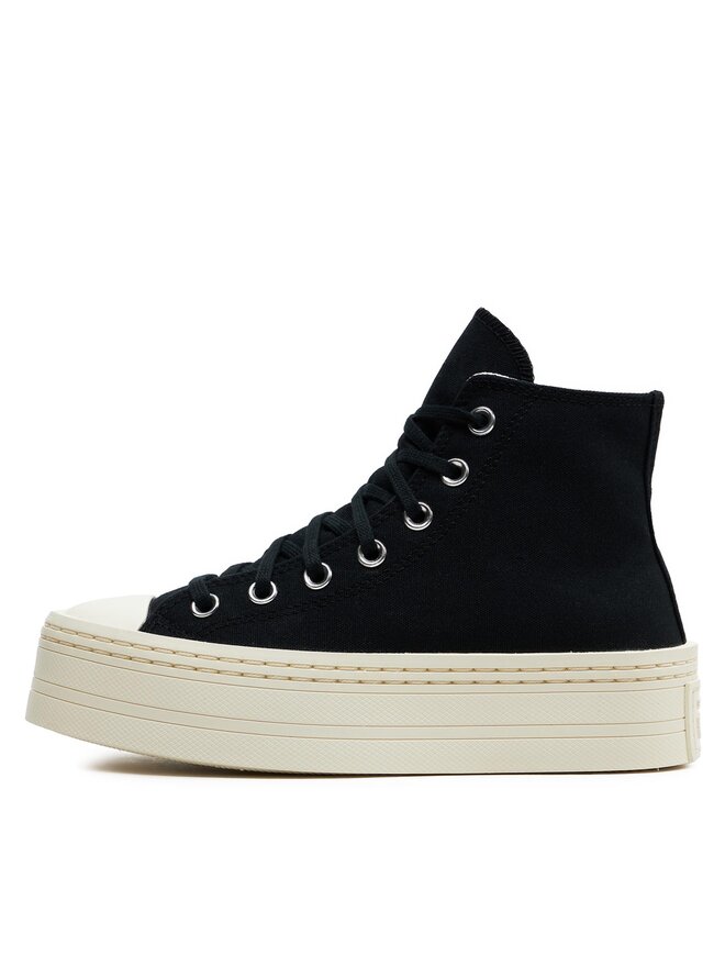 Converse Sneakers aus Stoff Converse Chuck Taylor All Star Modern Lift Platform Canvas A06141C Schwarz