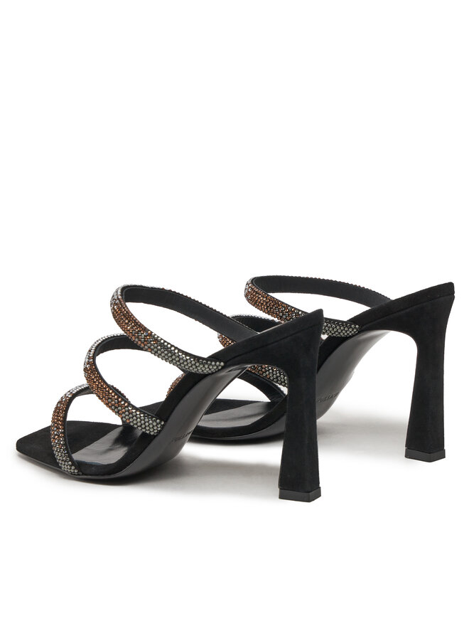 Pollini Klapki Pollini SA28179C1ITAS000 Czarny