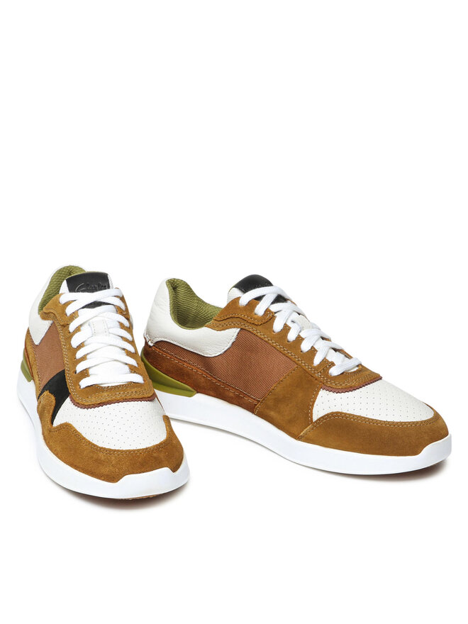Clarks Tenisice Clarks 26164247 Smeđa