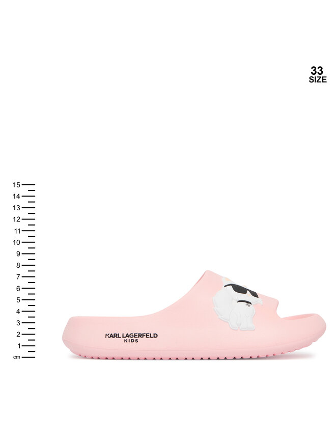 KARL LAGERFELD Pantoletten KARL LAGERFELD Z31172 M Rosa