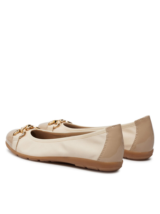 Caprice Μπαλαρίνες Caprice 9-22172-42 Εκρού