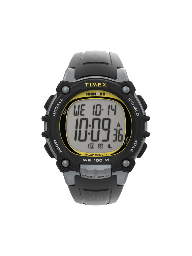 Timex Ročna ura Timex Ironman Classic TW5M64600 Črna