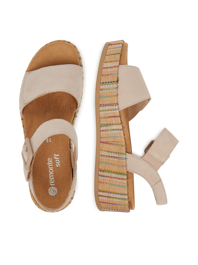 Remonte Sandalen Remonte D1N54-60 Beige