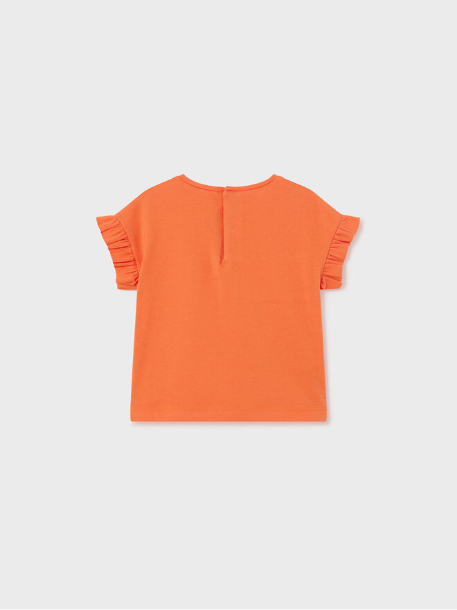 Mayoral Mayoral Majica 1013 Oranžna Regular Fit