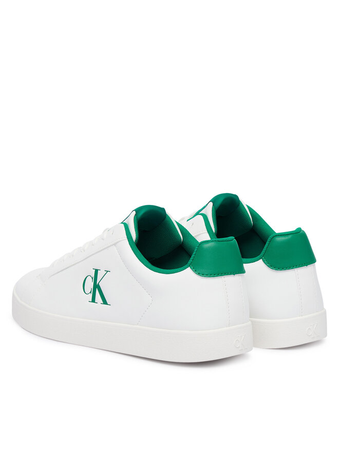 Calvin Klein Sneakers Calvin Klein 3 Cupsole Derby Pu Smo HM0HM02458 Weiß