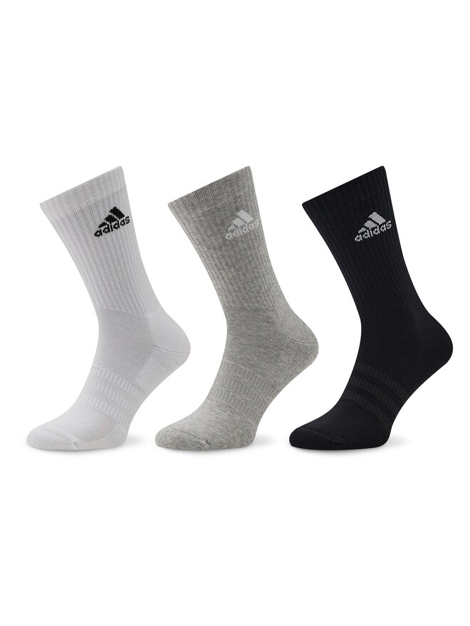 adidas Lange Socken adidas Cushioned Crew Socks 3 Pairs IC1311 Grau