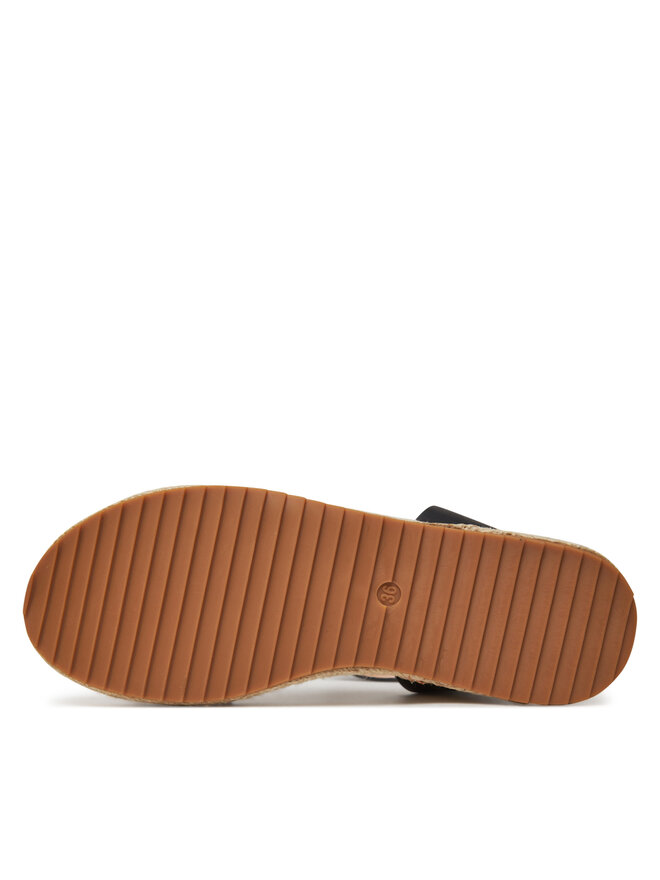 DeeZee Espadrilky DeeZee QS276-1 Čierna