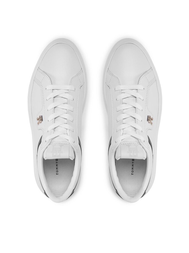 Tommy Hilfiger Сникърси Tommy Hilfiger Pointy Court FW0FW07460 Бял