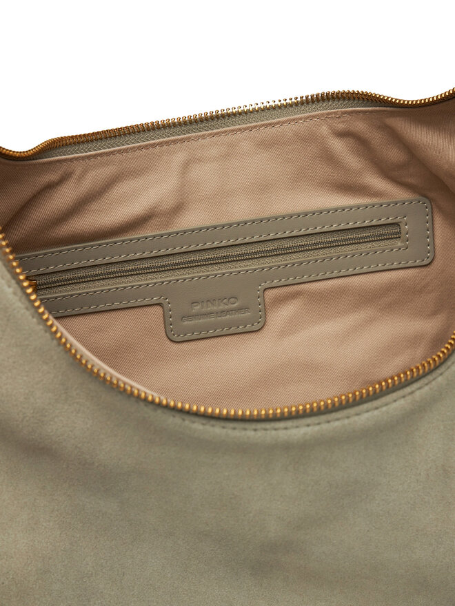 PINKO Τσάντα PINKO Slouchy Hobo Big PE 25 PLTT 104295 A29N Γκρι