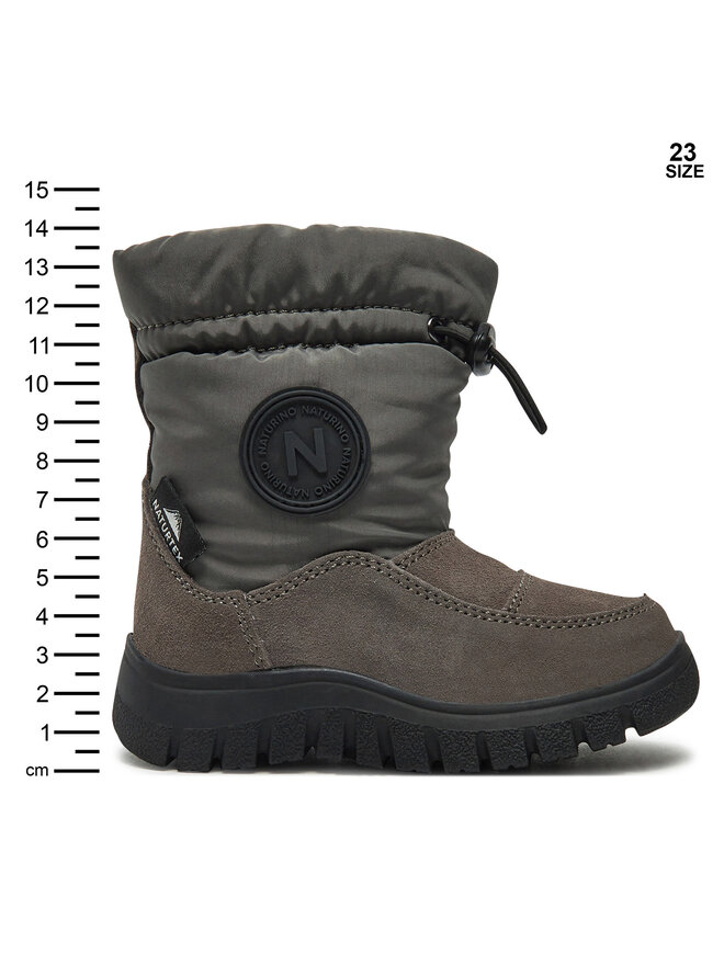 Naturino Botas de nieve Naturino Varna 2 Wp. 3001578-01-0B01 M Gris
