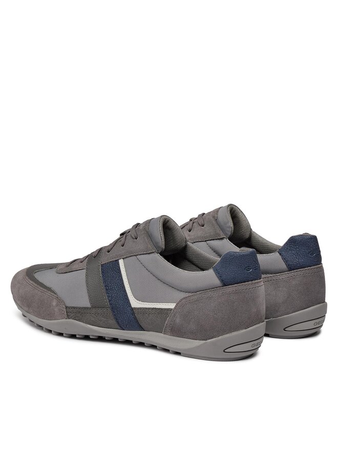 Geox Sneakersy Geox U Wells U45T5A 02211 C9371 Šedá