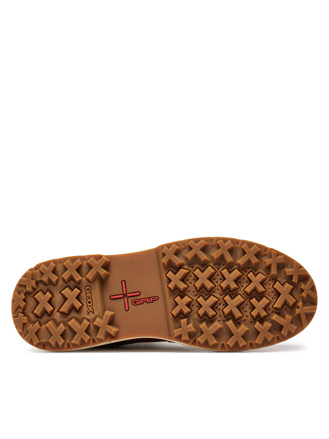 Geox Turistická obuv Geox Lamidie ABX B D46XMB 0FV22 C6001 Hnědá