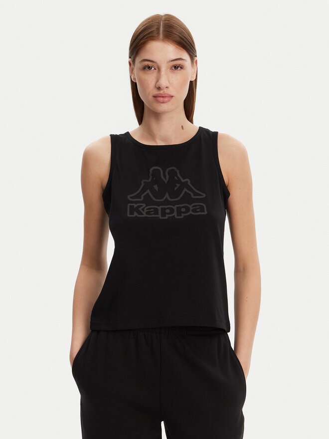 Kappa Kappa Τοπ Logo Gria 382129W Μαύρο Regular Fit