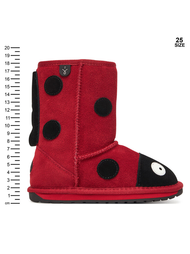 EMU Australia Botas de nieve EMU Australia Lady Bird K10111 Rojo