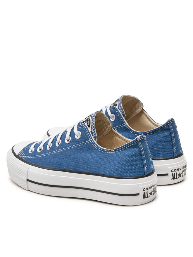 Converse Kedas Converse Chuck Taylor All Star Lift Platform Ox A08289C Tumši zils