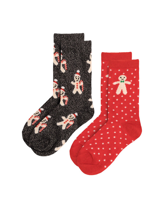 Nelli Blu 2 pares de calcetines altos para niño Nelli Blu 7KB-005-AW23 (2-pack) De color