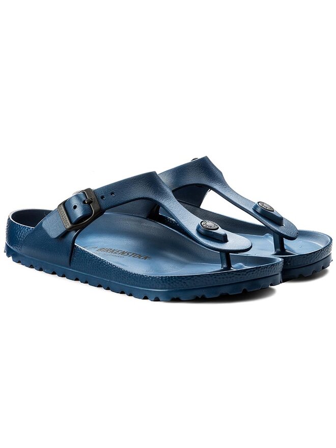 Zehentrenner Birkenstock Gizeh 0128211 Dunkelblau eschuhe