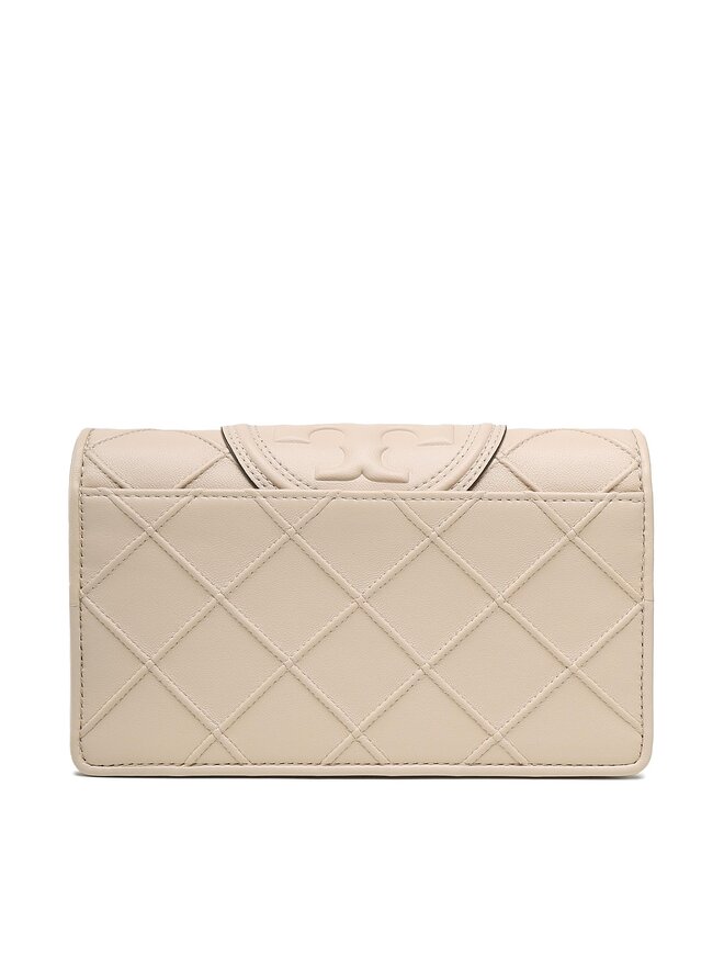 Tory Burch Сумка Tory Burch Fleming Soft Chain Wallet 138853 Бежевий