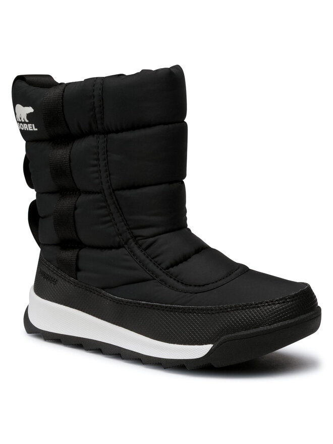 Sorel Schneeschuhe Sorel Youth Whitney II Puffy Mid NY3873 Schwarz