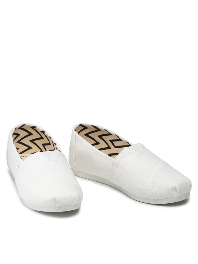 Toms Tenisky Toms Alpargata 10017739 Biela