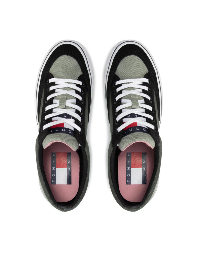 Tommy Jeans Sneakers Tommy Jeans Color Block Low EM0EM00979 Grün