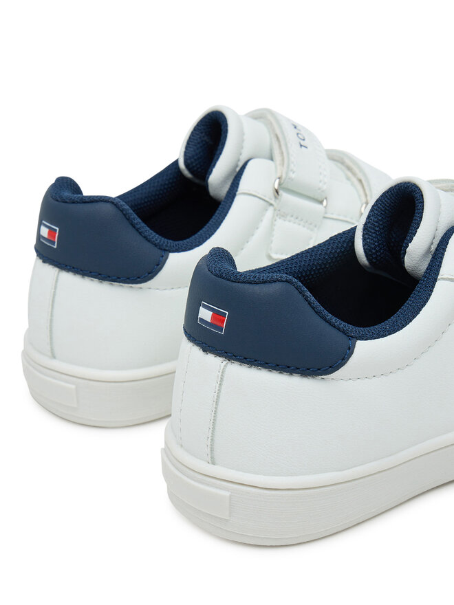 Tommy Hilfiger Сникърси Tommy Hilfiger Low Cut Velcro Sneaker T1X9-34062-1355 S Бял