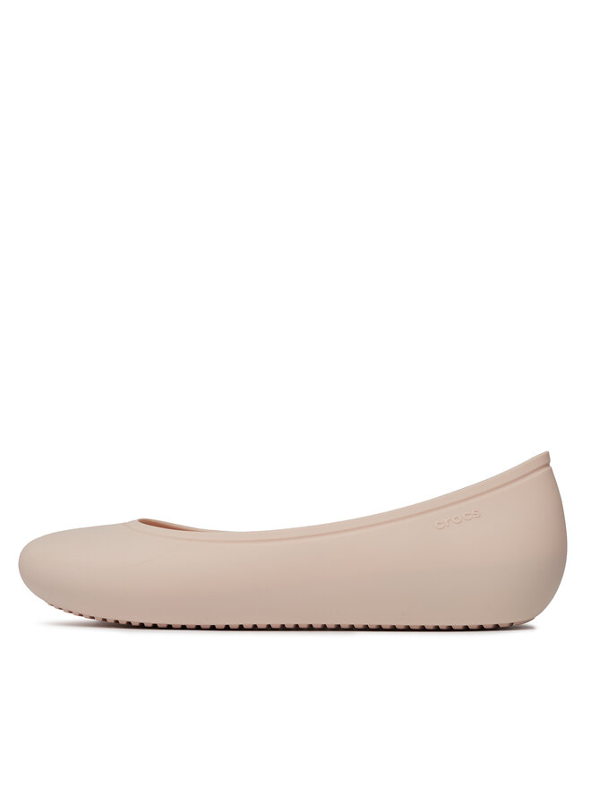 Crocs Μπαλαρίνες Crocs Brooklyn Flat 209384 Λευκό