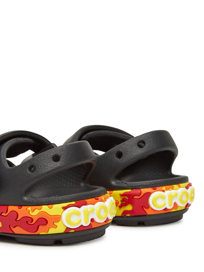 Crocs Sandales Crocs Toddler Crocband™ Cruiser Flames 211269 Melns
