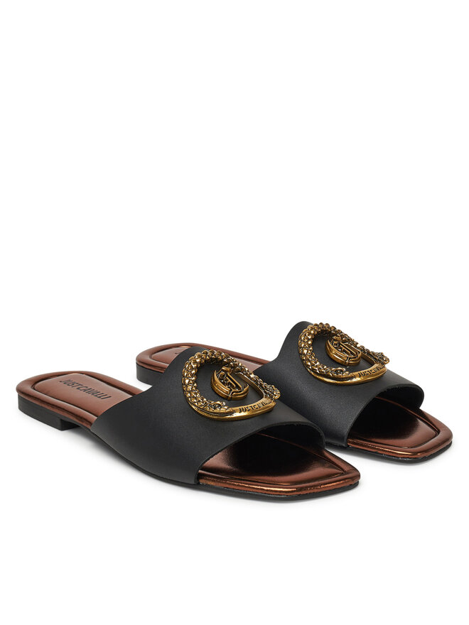 Just Cavalli Παντόφλες Just Cavalli 78RA3S92 ZPB20 Μαύρο